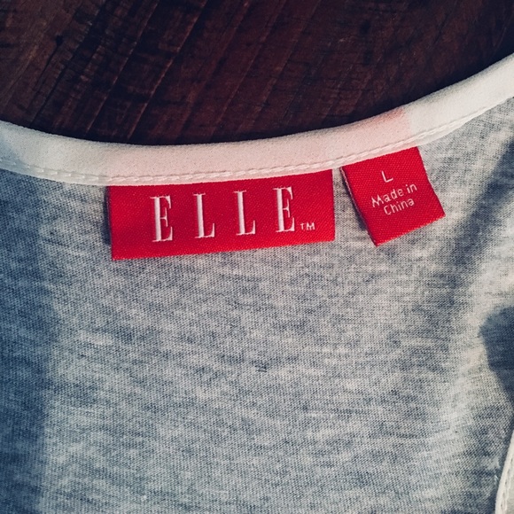 Cream & Gray Ruffle Racerback Tank - Picture 6 of 6